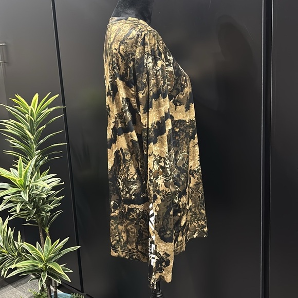 Veil Camo Whitetail/Black,Moisture Wicking, UPF 50 Performance Tee, Hunting,Camo - Picture 6 of 11